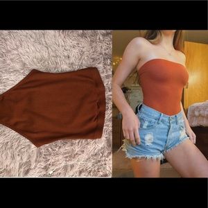Burnt Orange Bodysuit
